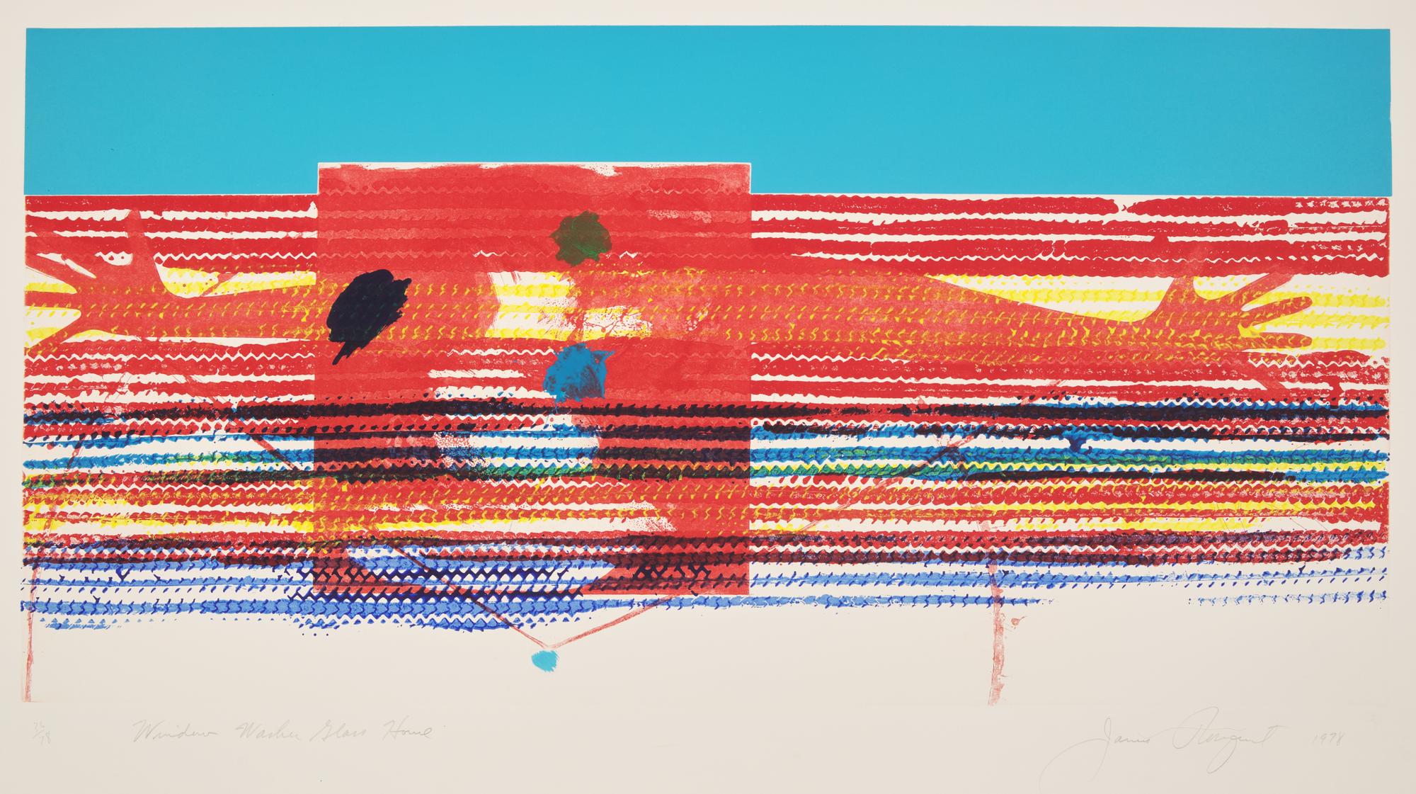 James Rosenquist (American, 1933-2017) — A pair of works (Window Washer Glass House ; Window Washer Glass House (2nd state) , 1978