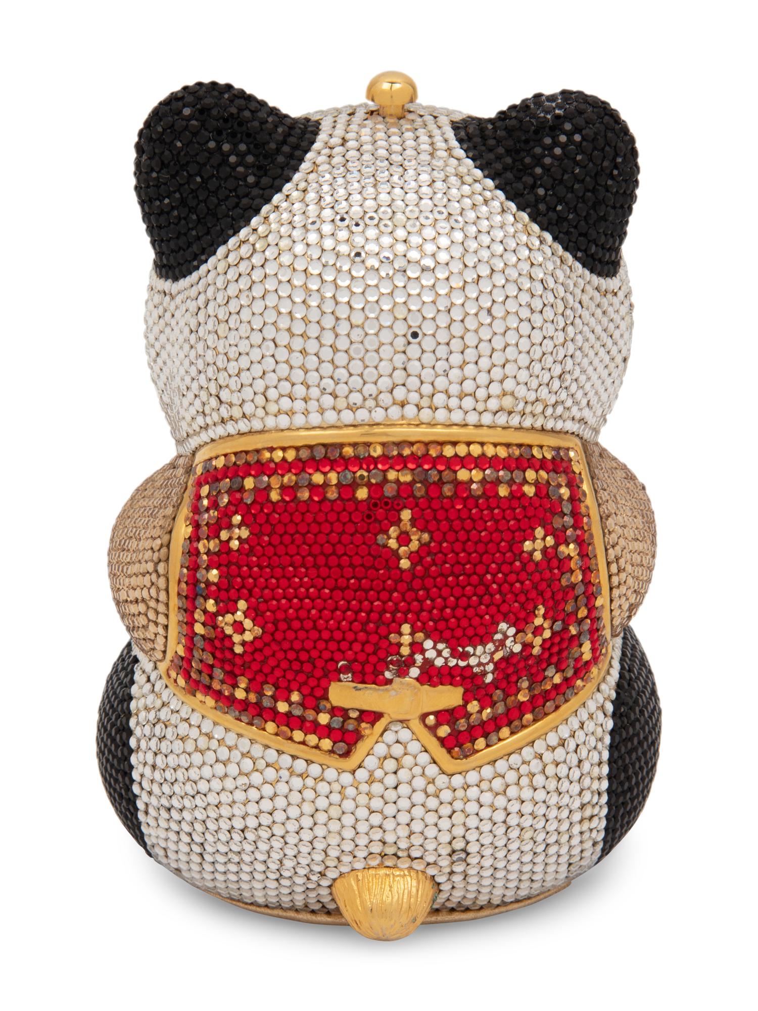 Judith Leiber Panda Minaudière