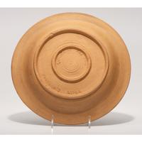Fortunate Rider, Pottery Plate