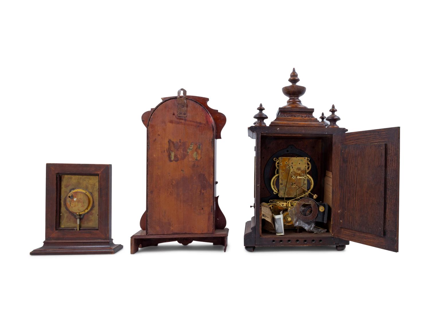 A Group of Three Clocks