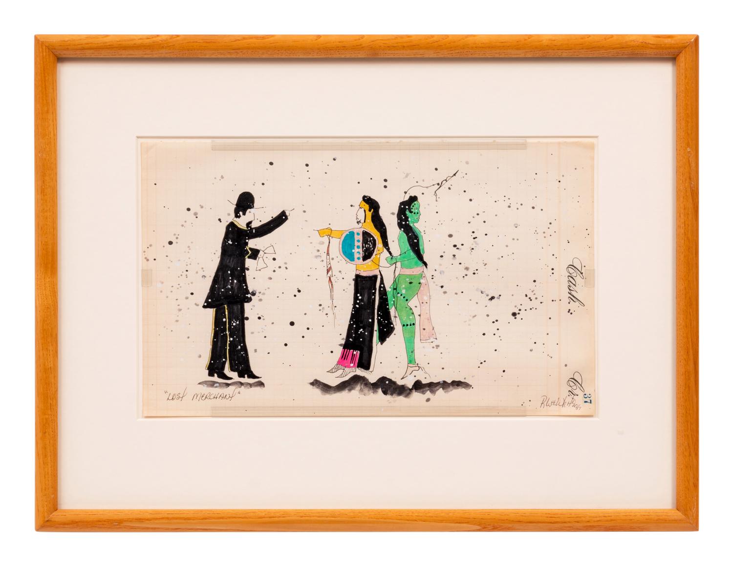 Paintings on Ledger