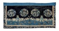 A Chinese Embroidered Silk Panel