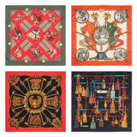 Four Hermès Scarves