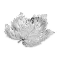 A Buccellati Silver Maple Leaf Form Dish