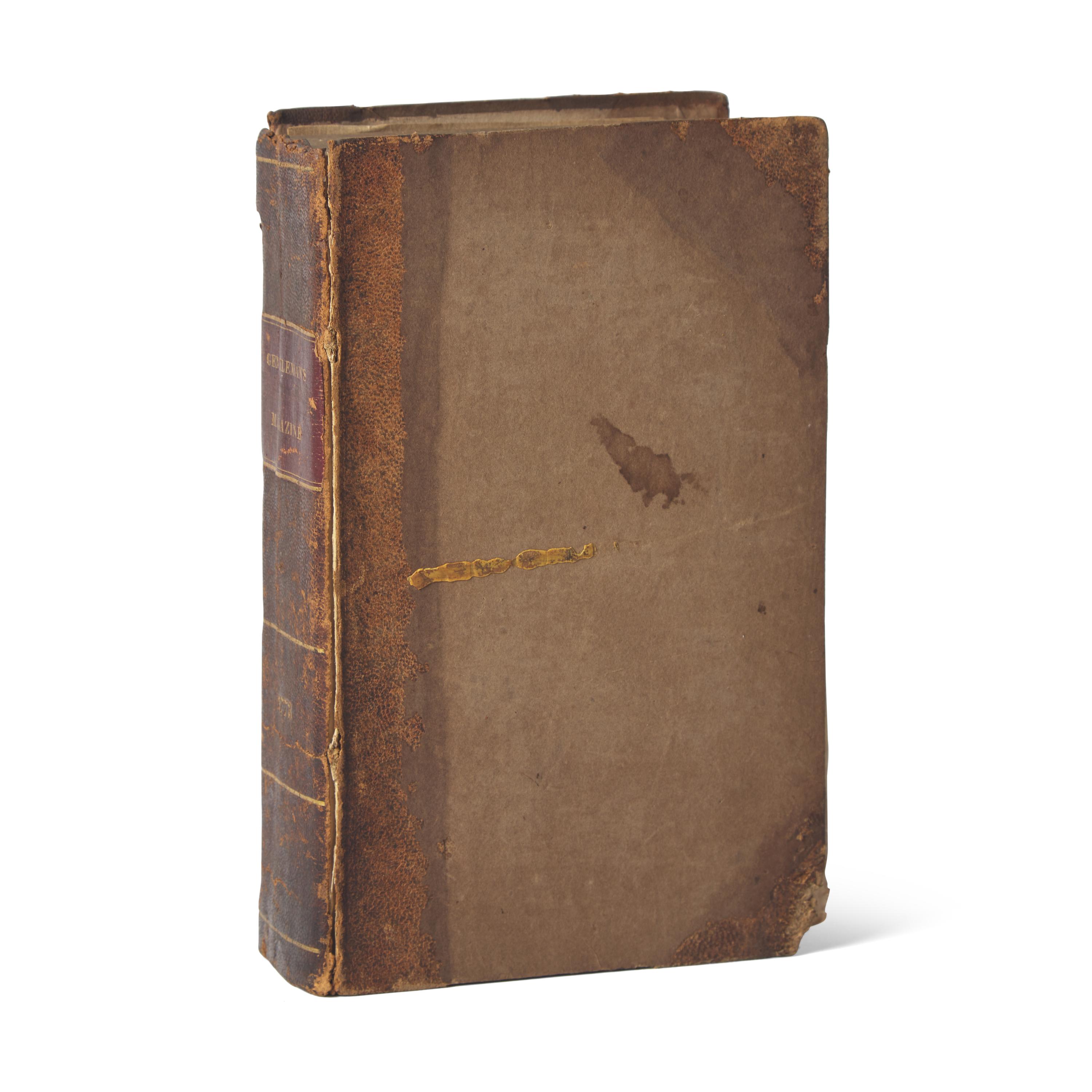 [African-Americana] [Wheatley, Phillis] Urban, Sylvanus. Phillis Wheatley's Fourth Published Poem "On Recollection"