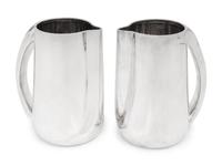 A Pair of Elsa Peretti for Tiffany and Co. Italian Silver Pitchers