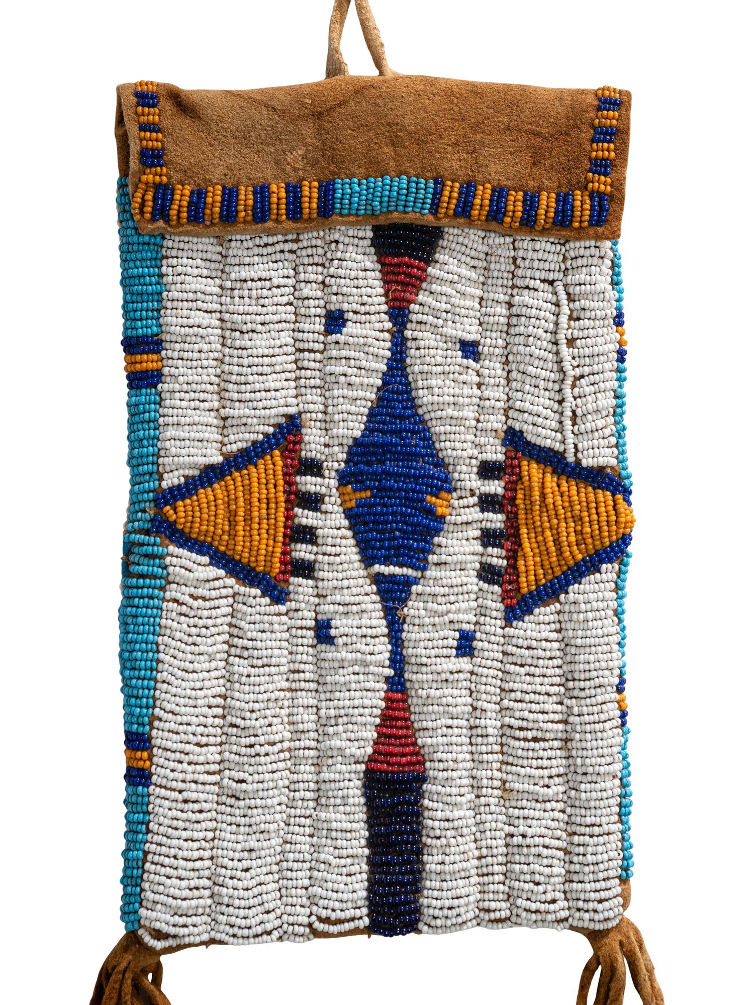 Ute Beaded Hide Mirror Bag