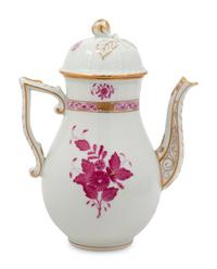 A Herend Porcelain Coffee Service