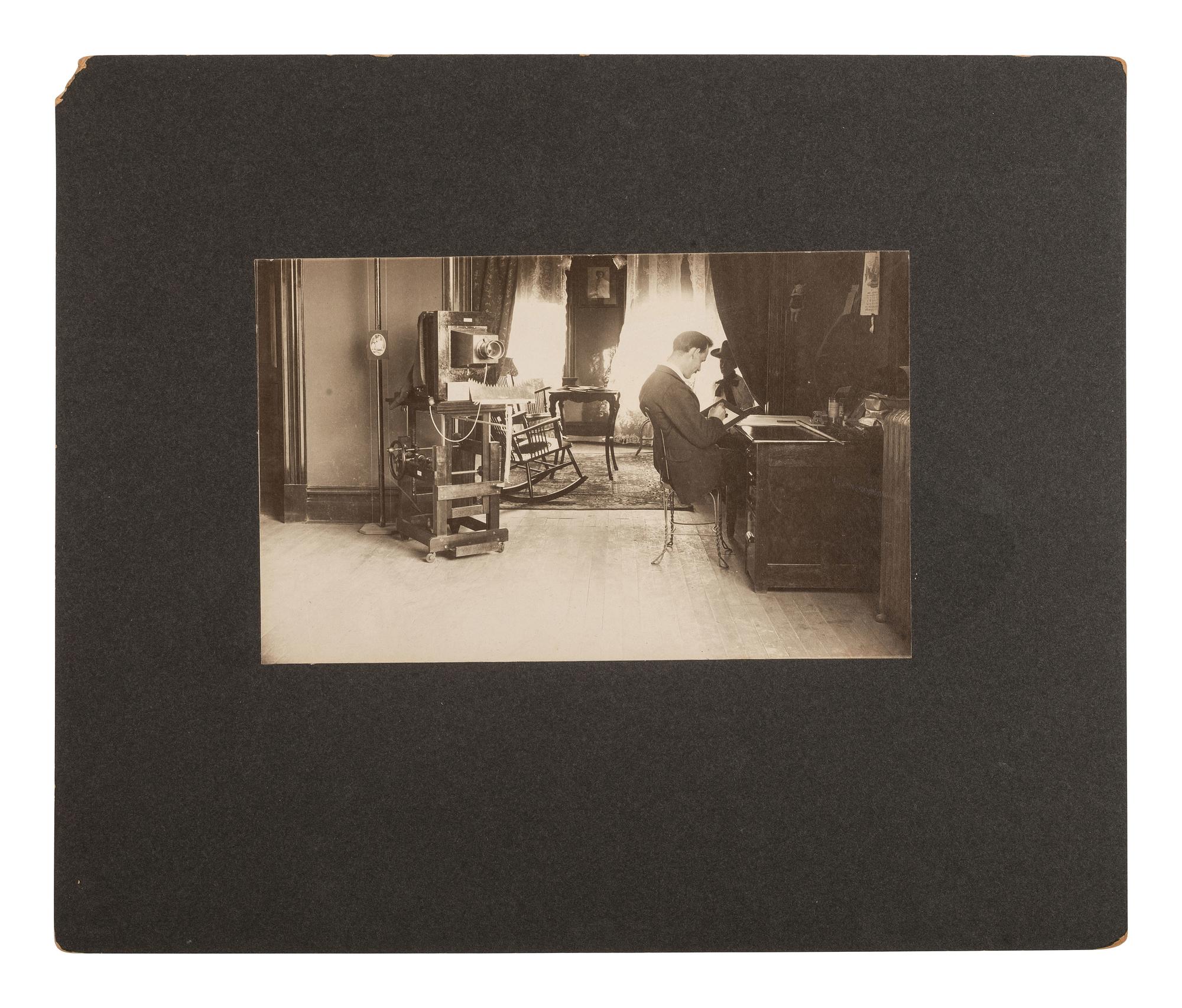 [EARLY PHOTOGRAPHY]. Collection of images from Middletown, OH, photog., Rudolph Herman Scheibert.