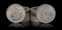 A Group of Eighteen United States 1883-O Morgan Silver Dollar Coins