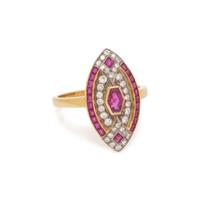 RUBY AND DIAMOND RING