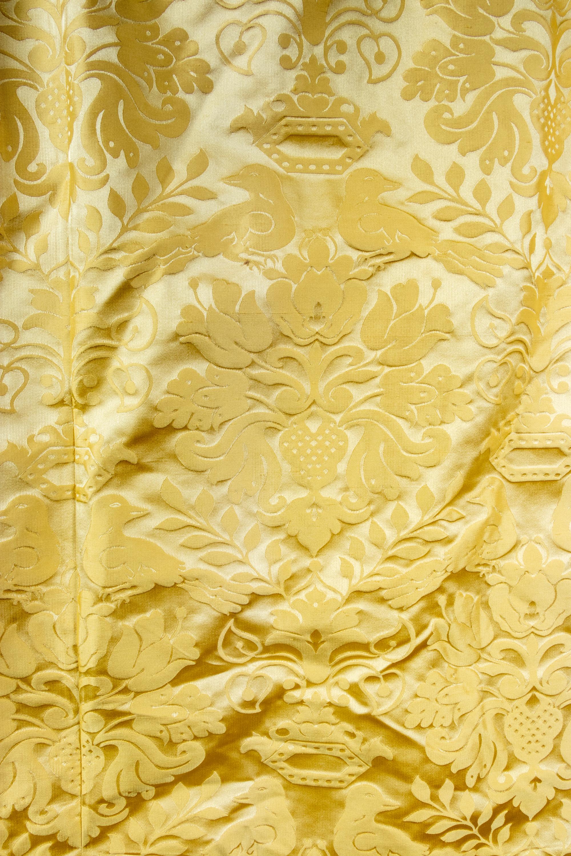 A Group of Silk Curtains