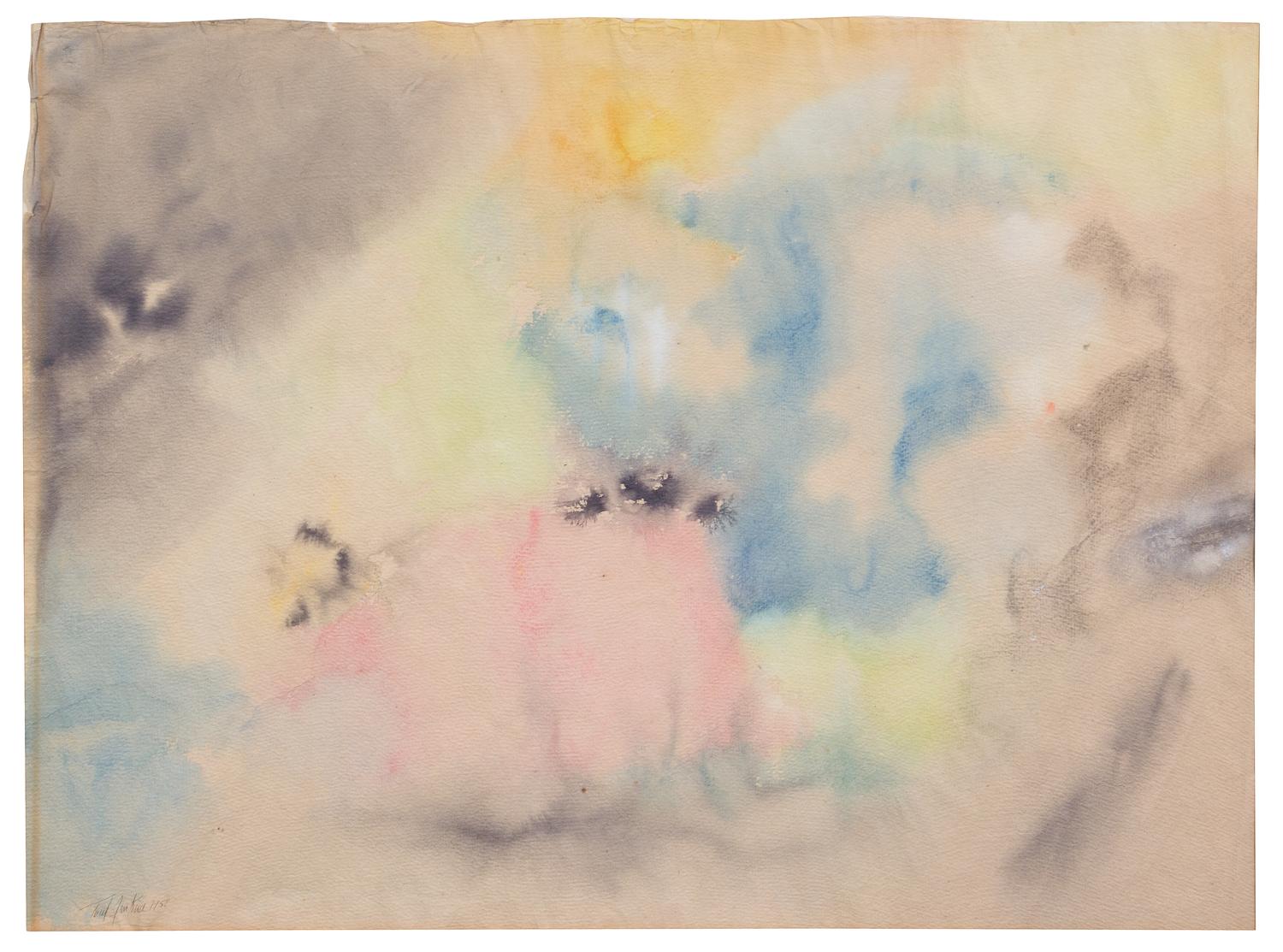 Paul Jenkins, (American, 1923-2012), Composition, 1958