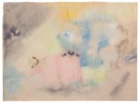 Paul Jenkins, (American, 1923-2012), Composition, 1958