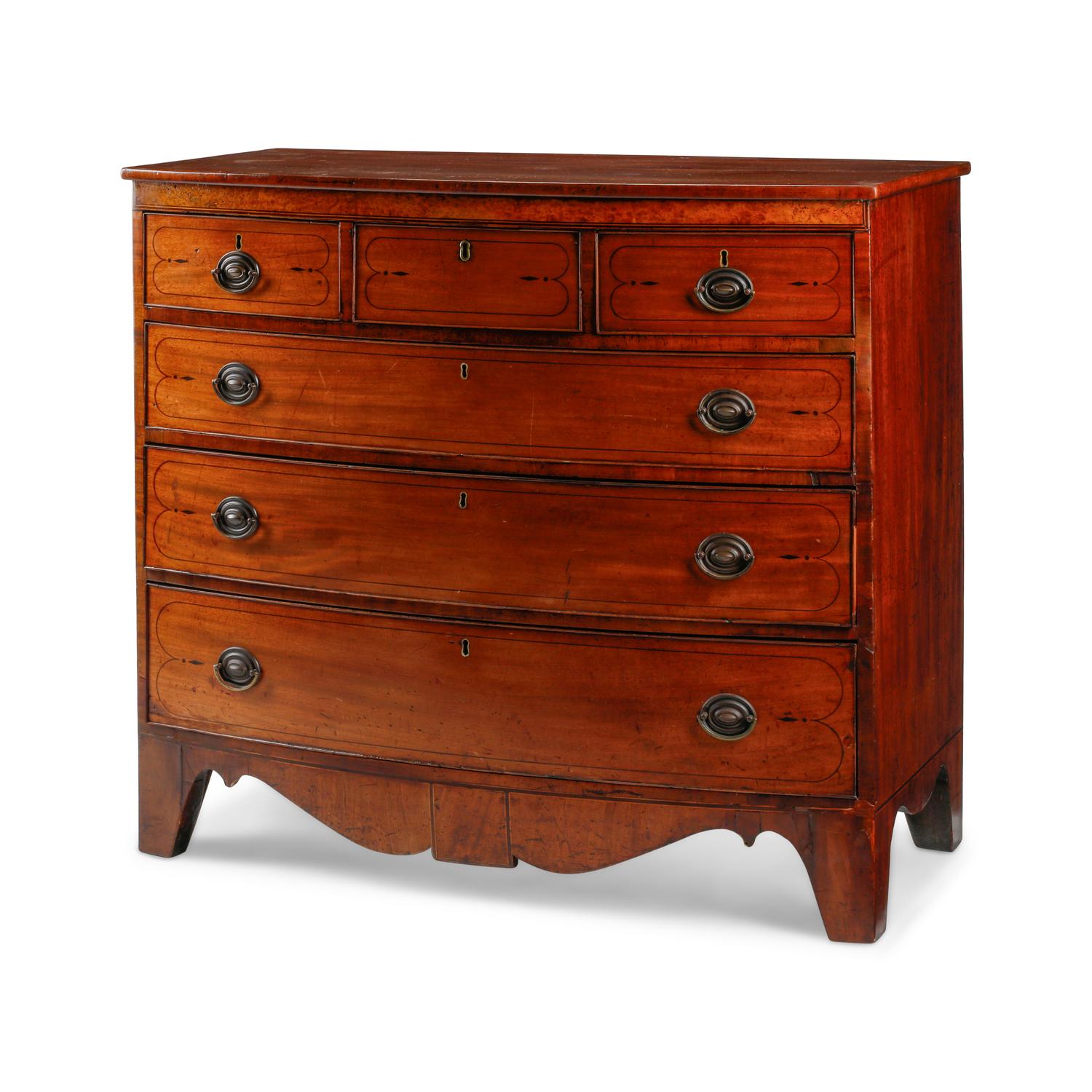 A Regency Mahogany Chest of Drawers
