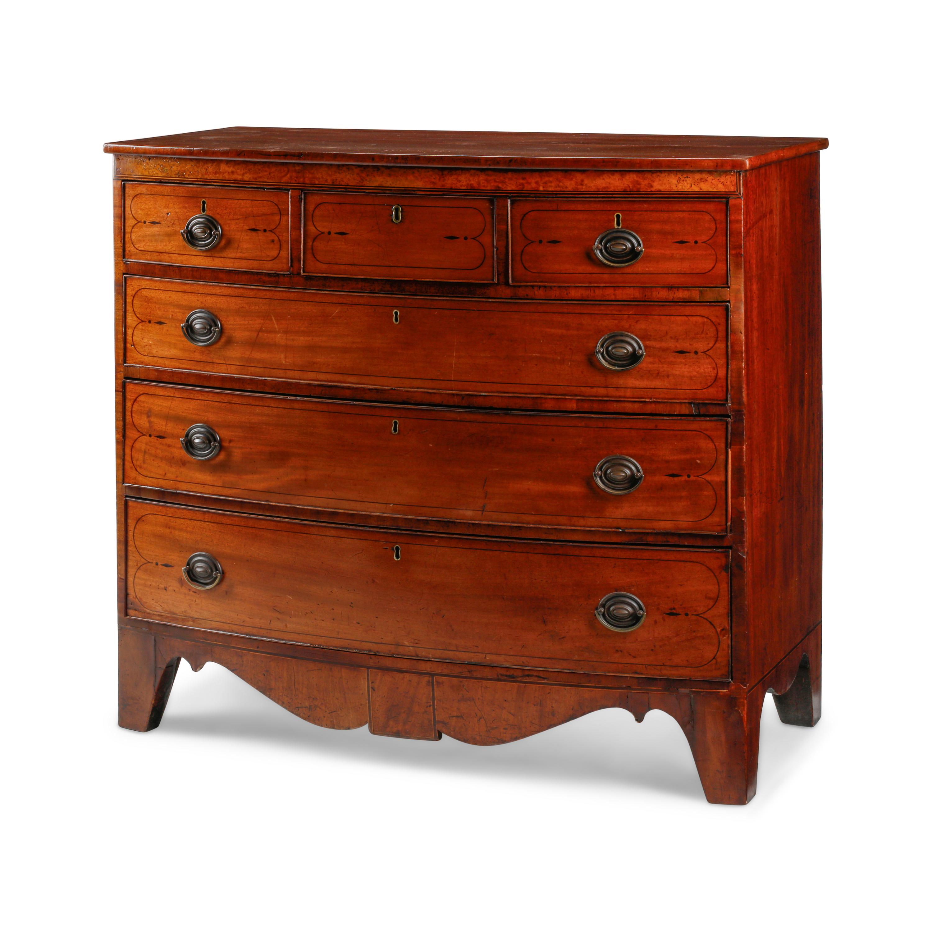 A Regency Mahogany Chest of Drawers