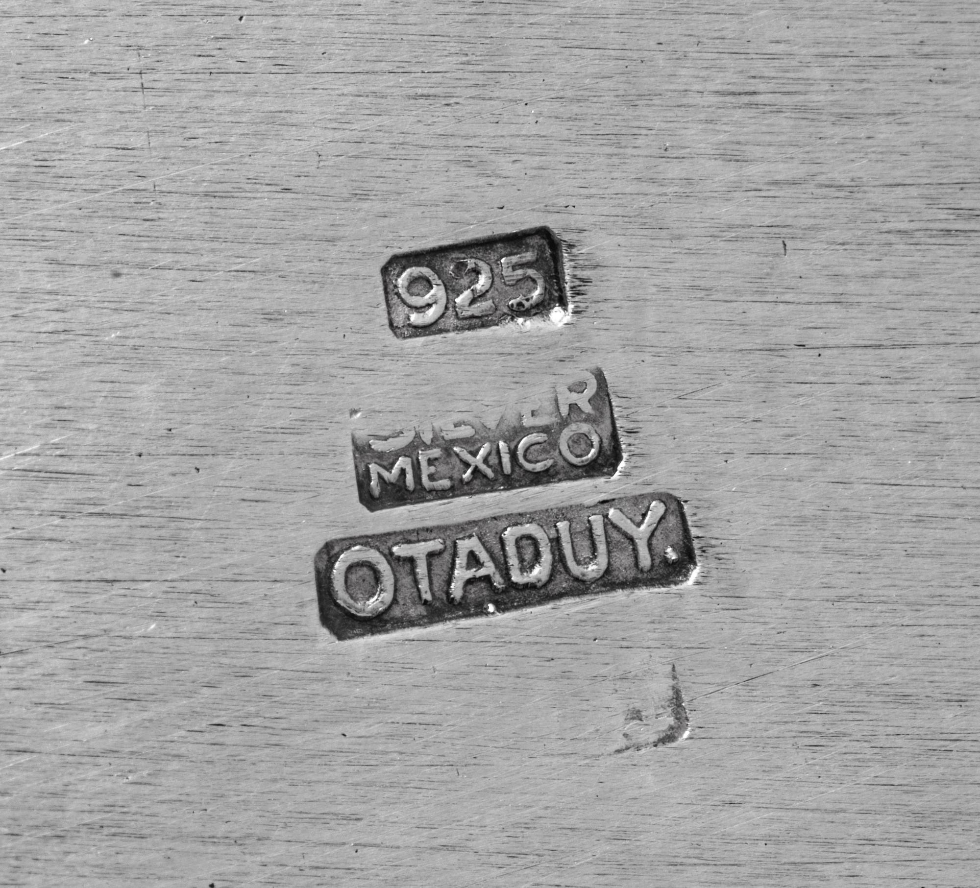 A Set of Six Mexican Silver Chargers