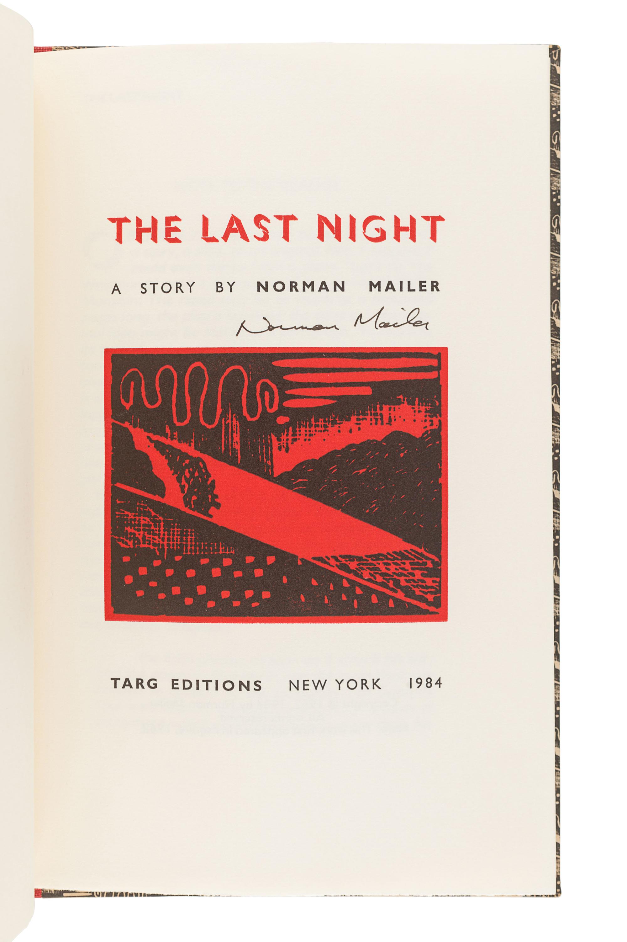 [MAILER, Norman (1923-2007)]. A group of 5 FIRST EDITIONS, comprising: