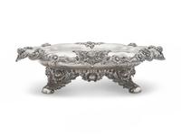 A Tiffany & Co. Sterling Silver Chrysanthemum Centerpiece Bowl