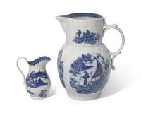 An Assembled Group of English Soft-Paste Porcelain Table Articles