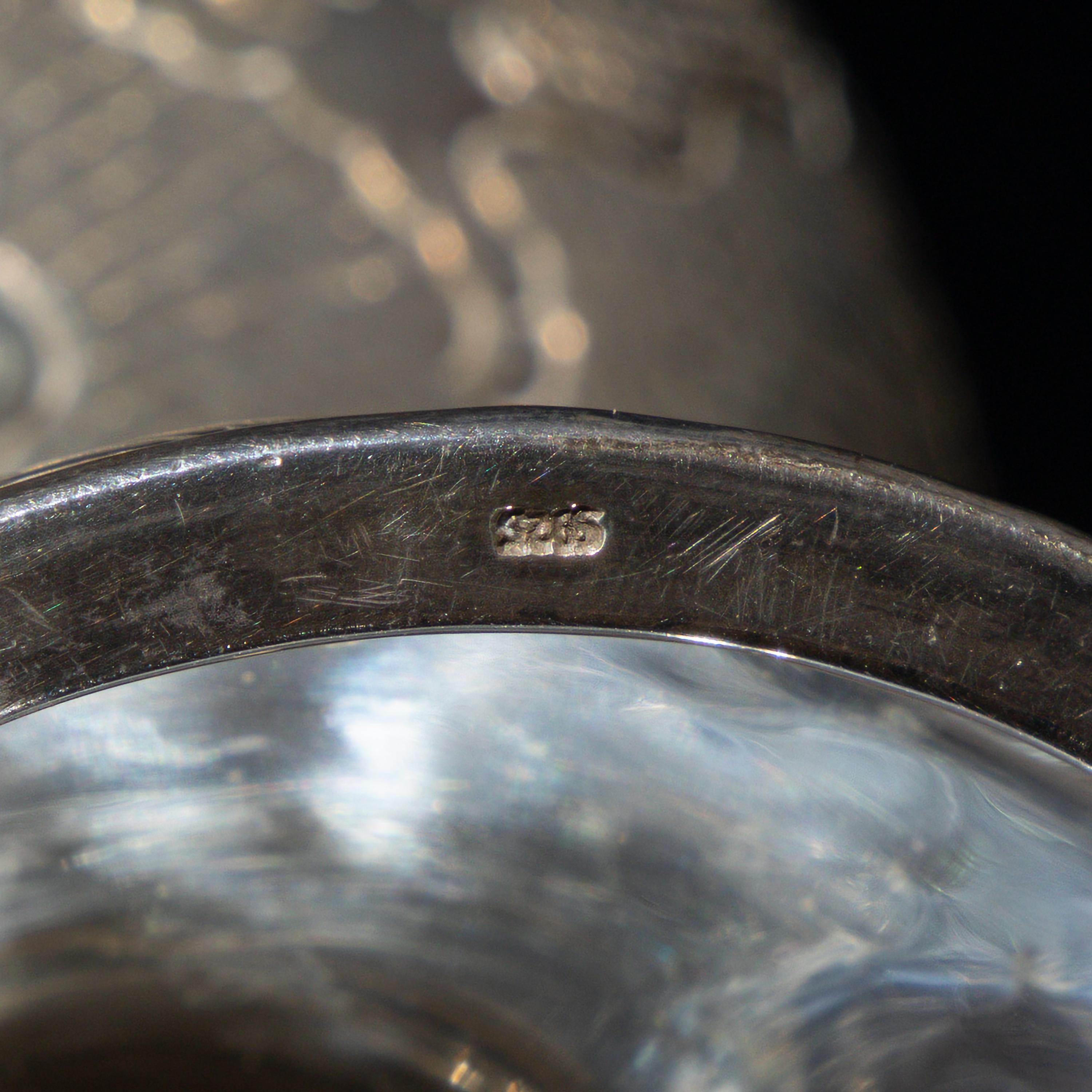 A Pair of Chinese Export Silver 'Dragon' Wine Cups, 20th Century 近代 外銷鏨云龍紋酒杯一對