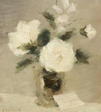 Untitled (Bouquet of White Flowers)