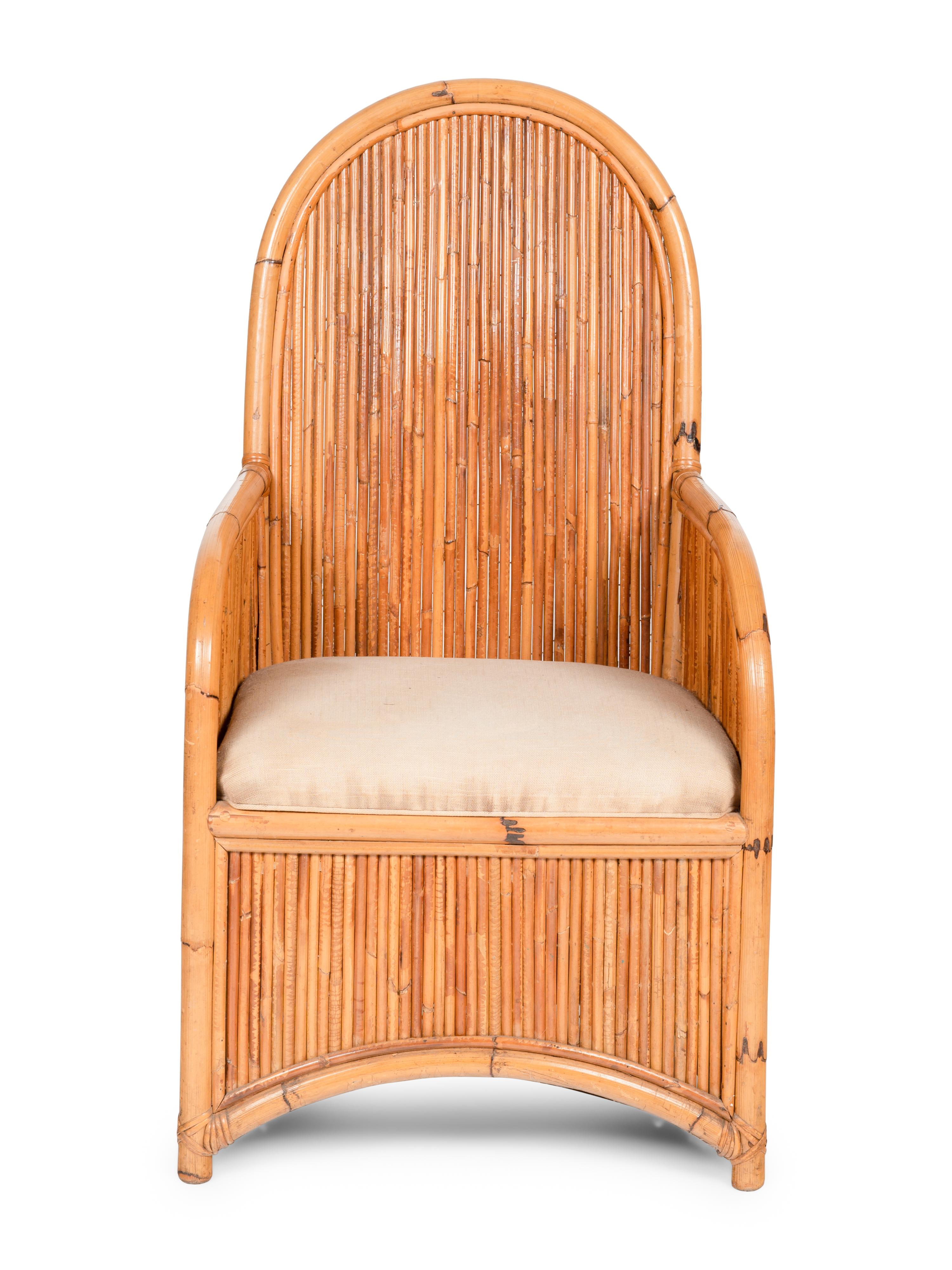 Armchair, c. 1978 Willow and Reed, USA