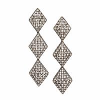 Lorraine Schwartz, White Gold and Diamond Earrings