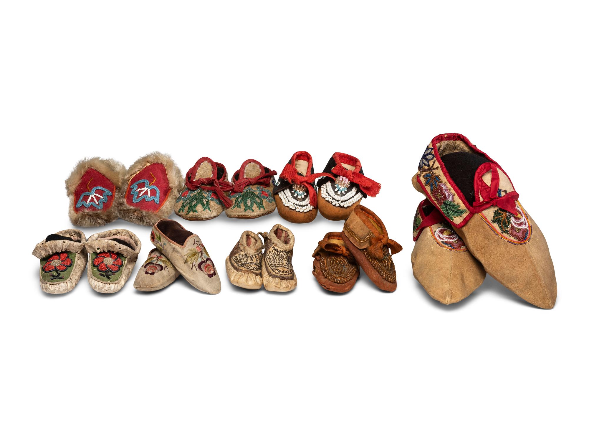 Great Lakes, Northeastern, and Arctic Children's Moccasins