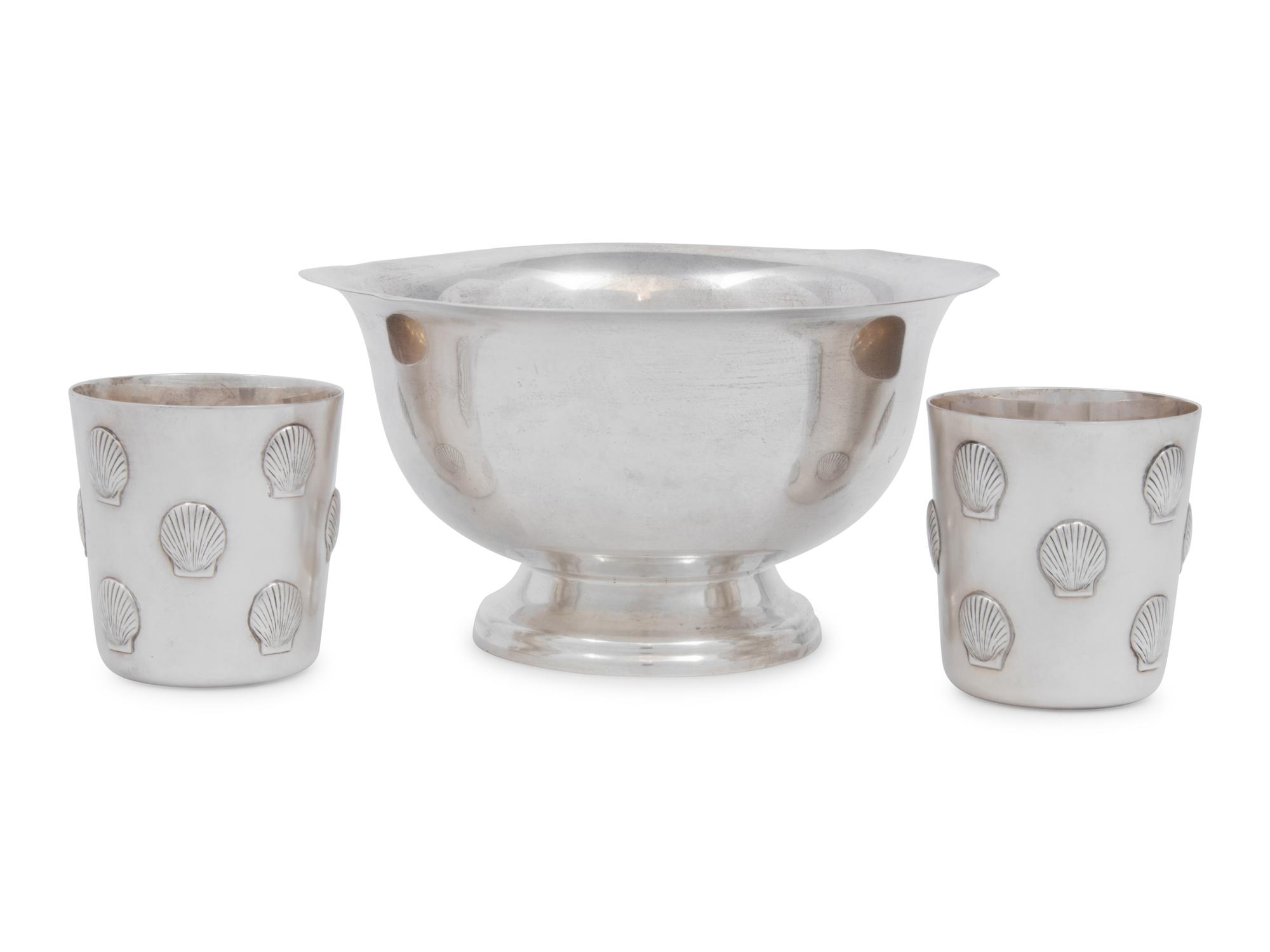 Three Mexican Silver Articles