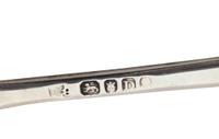 A George III Silver Marrow Scoop