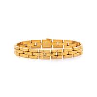 CARTIER, YELLOW GOLD 'MAILLON PANTHÈRE' BRACELET