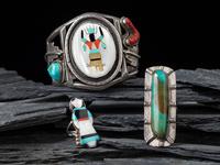 Navajo, Zuni, and Southwestern-style Jewelry