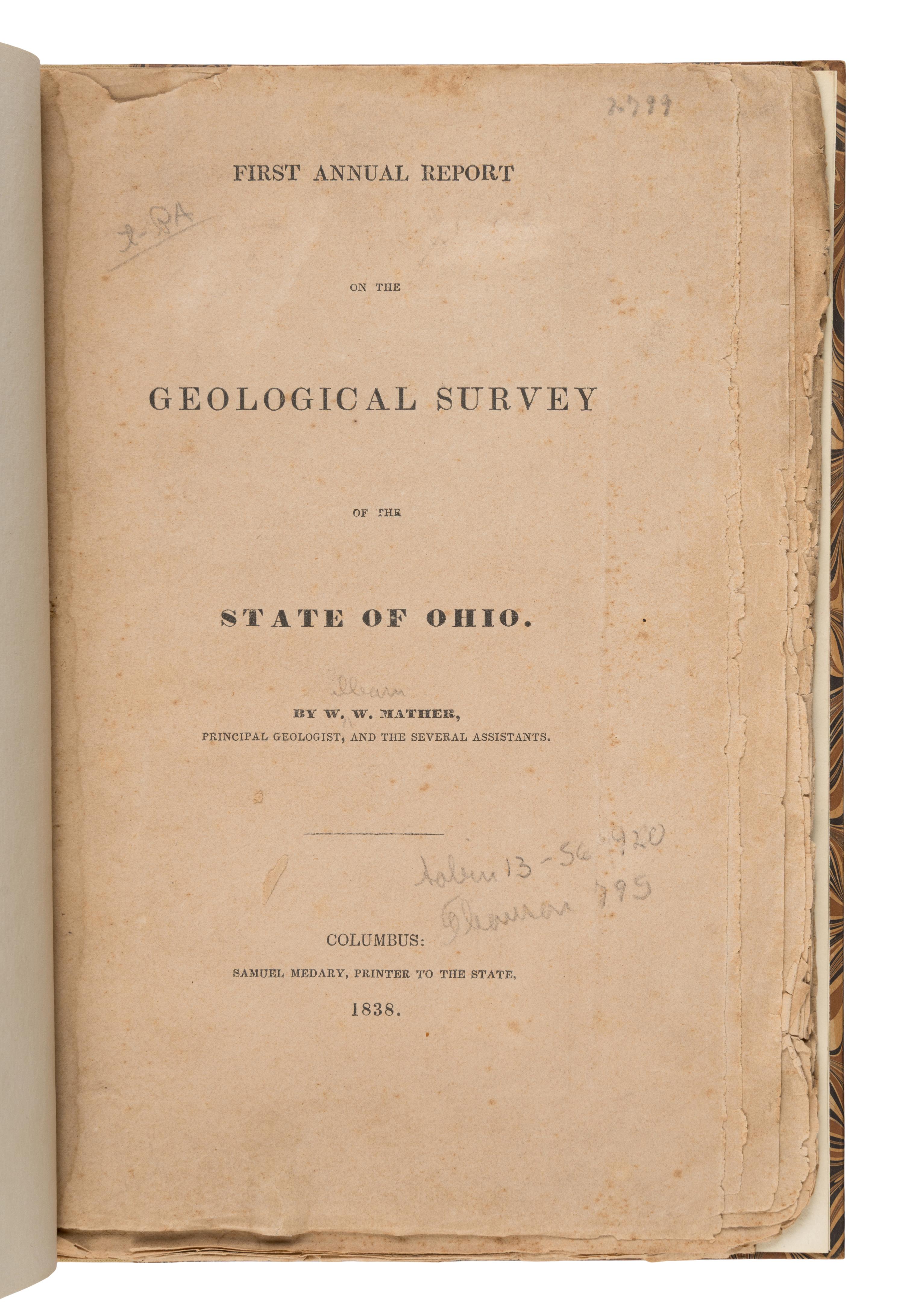 [Ohio]. A group of 5 titles with early Columbus imprints, comprising:
