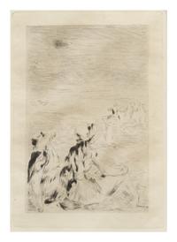 Pierre-Auguste Renoir, (French, 1841-1919), Sur la plage, a Berneval