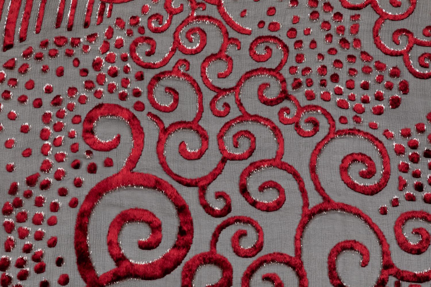 Voided Velvet Scarf, 1980-90s