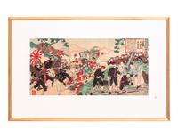 Toshiaki Nakazawa (1864-1921), Yousai Nobukazu (1872-1944) and Three Others