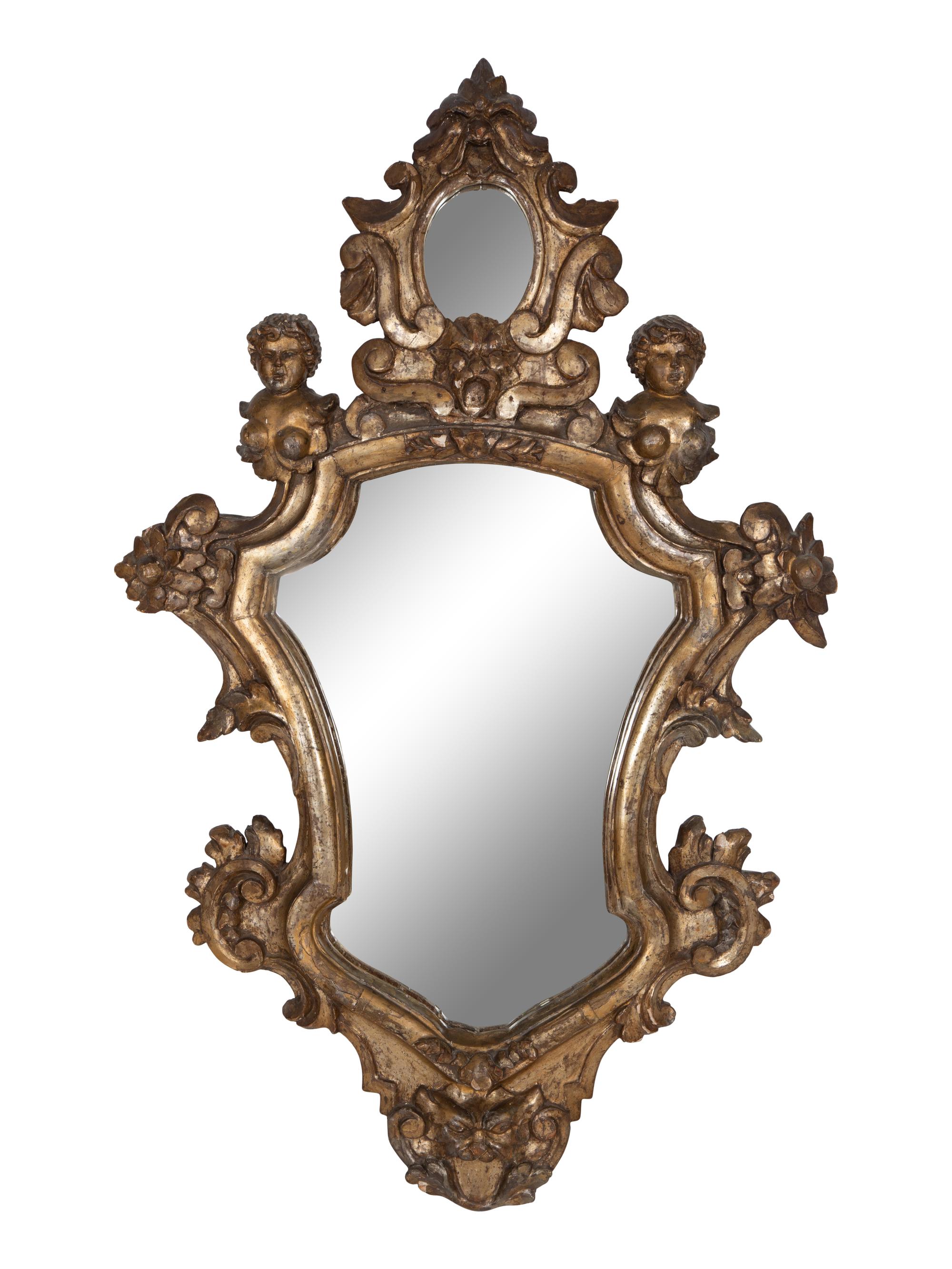 A Venetian Giltwood Mirror