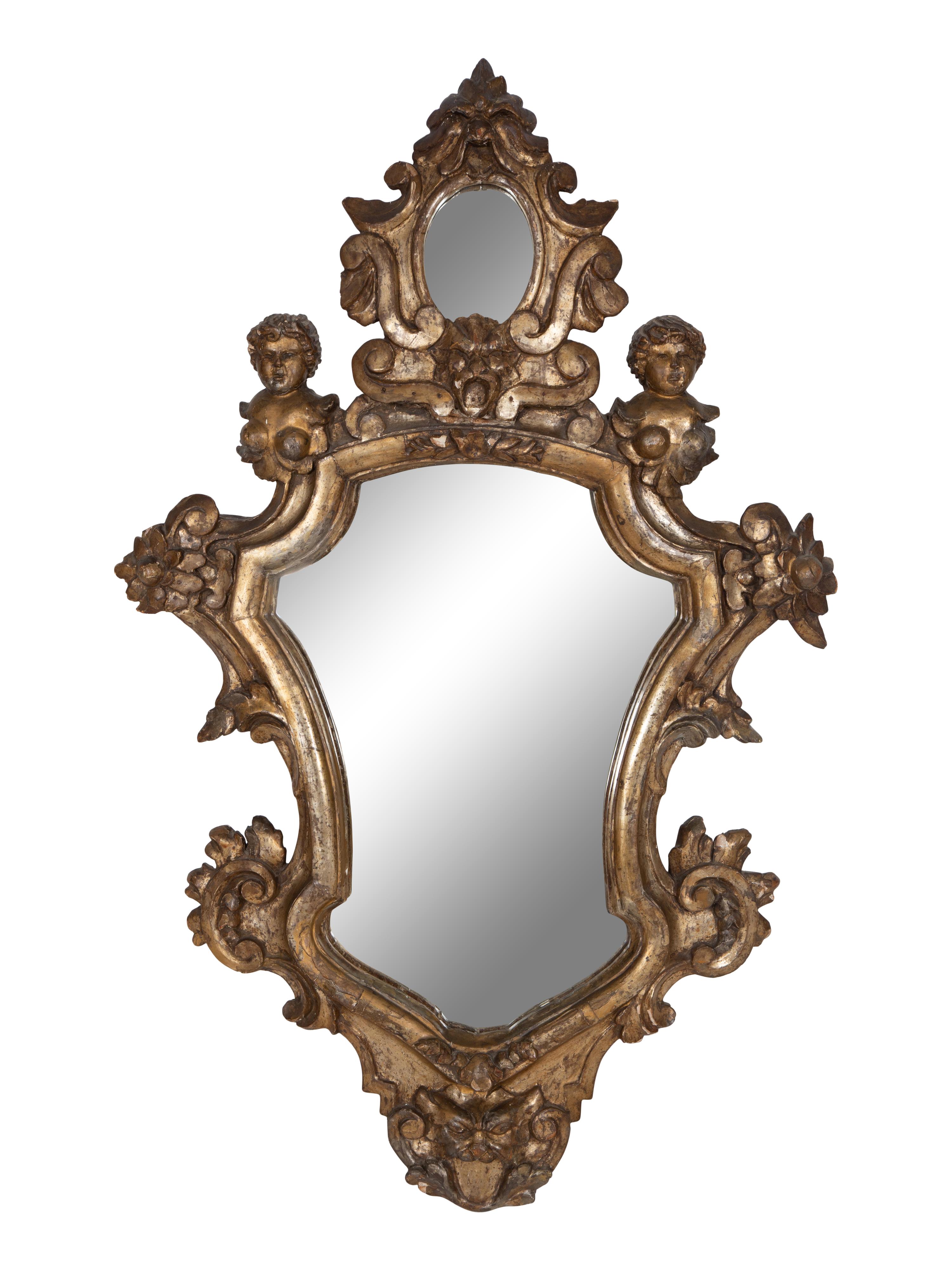 A Venetian Giltwood Mirror