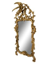 A George III Style Giltwood Mirror