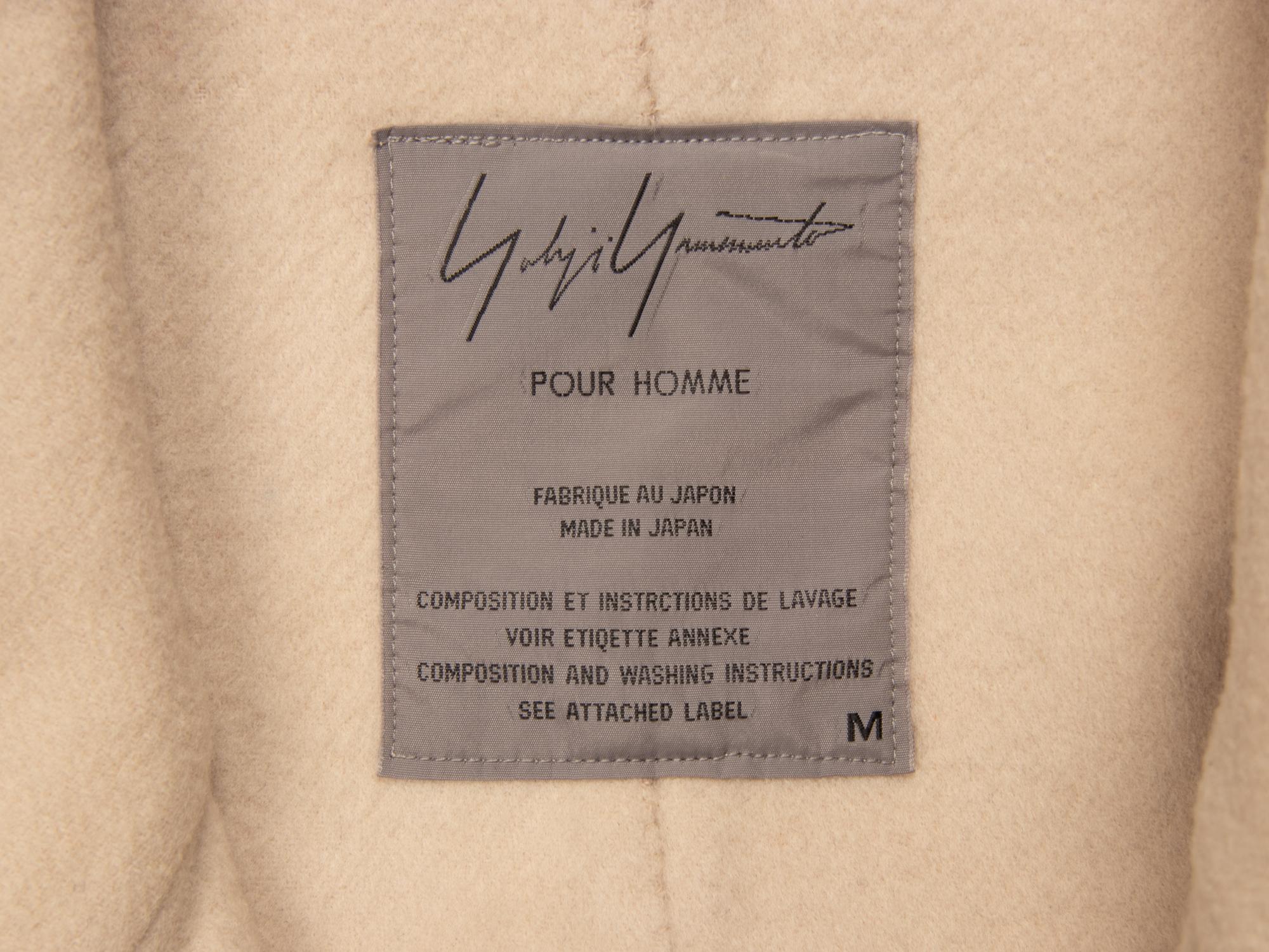 Yohji Yamamoto, Double-Faced Wool Coat