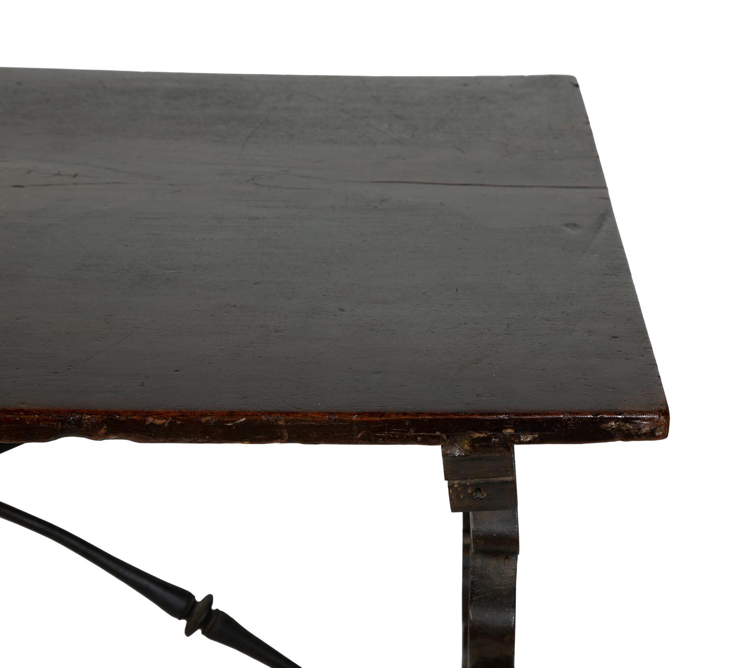 A Spanish Baroque Walnut Trestle Table — EARLY 17TH CENTURY