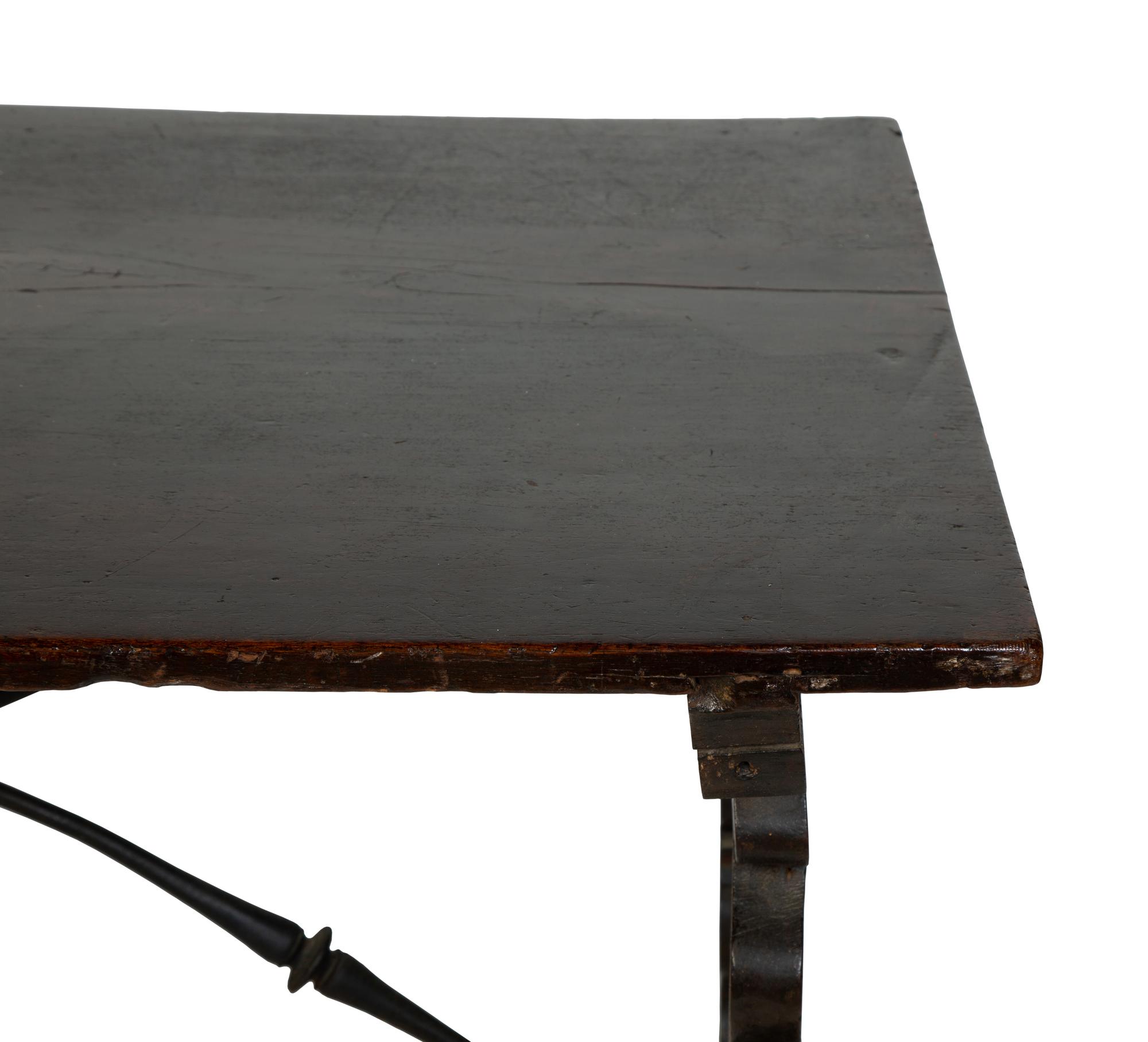 A Spanish Baroque Walnut Trestle Table — EARLY 17TH CENTURY