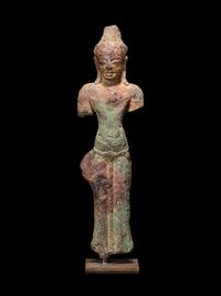 Three Asian Bronze Figures