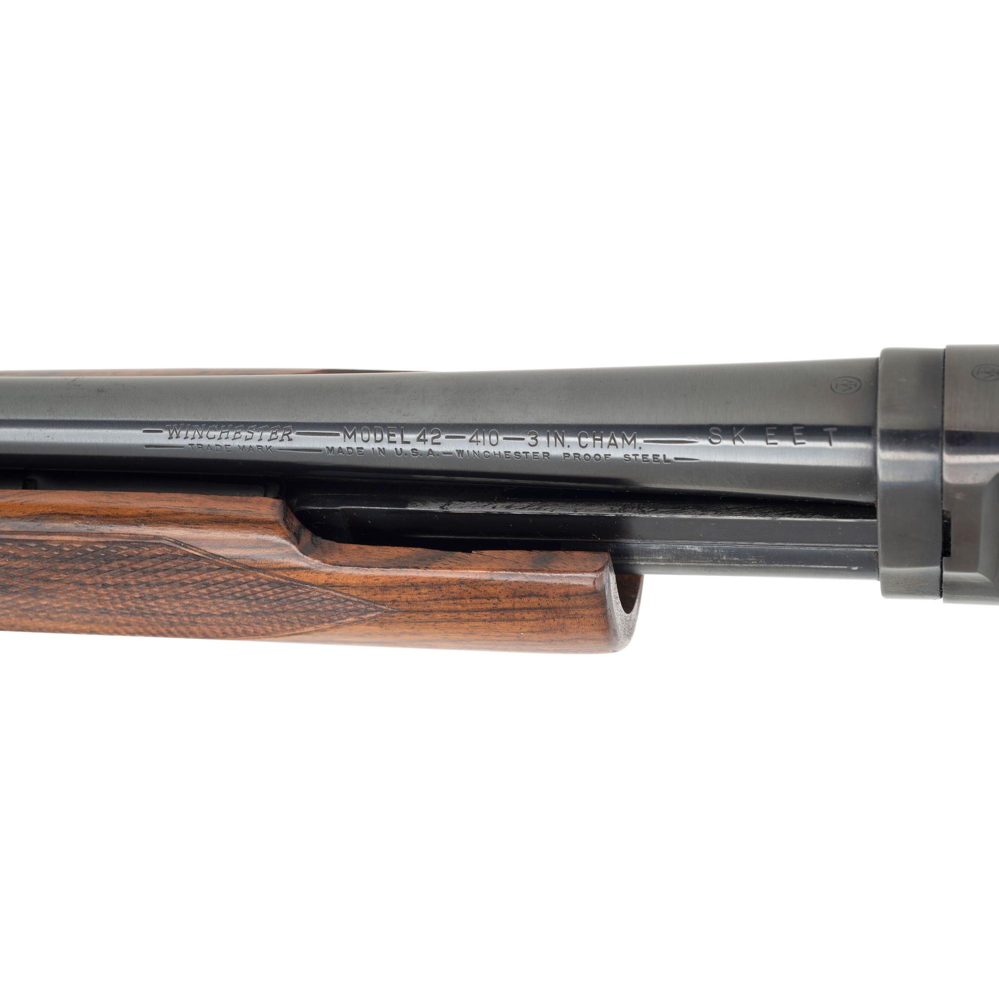 **Winchester Model 42 Skeet Shotgun with Deluxe Wood