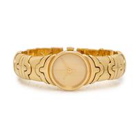 18K YELLOW GOLD CUFF WRISTWATCH