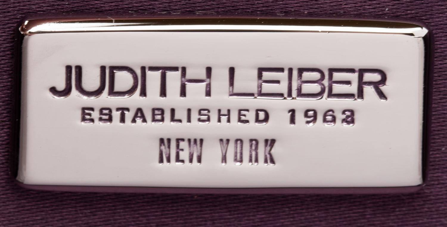 Judith Leiber Purple Stingray Clutch, 2000s