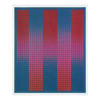 Julian Stanczak (American/Polish, 1928–2017) — A pair of screenprints ( Trespass , 1979; Sequential Chroma, 1981)