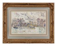 Le Seine au Pont-Neuf , c. 1925