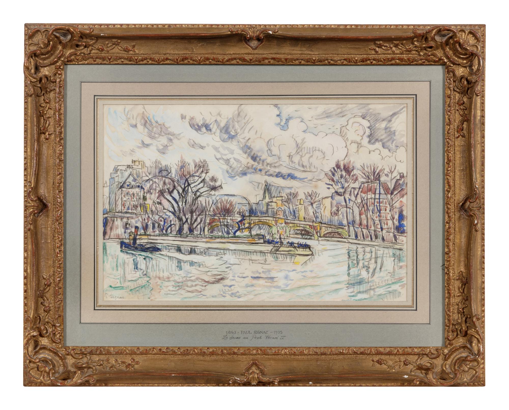 Le Seine au Pont-Neuf , c. 1925